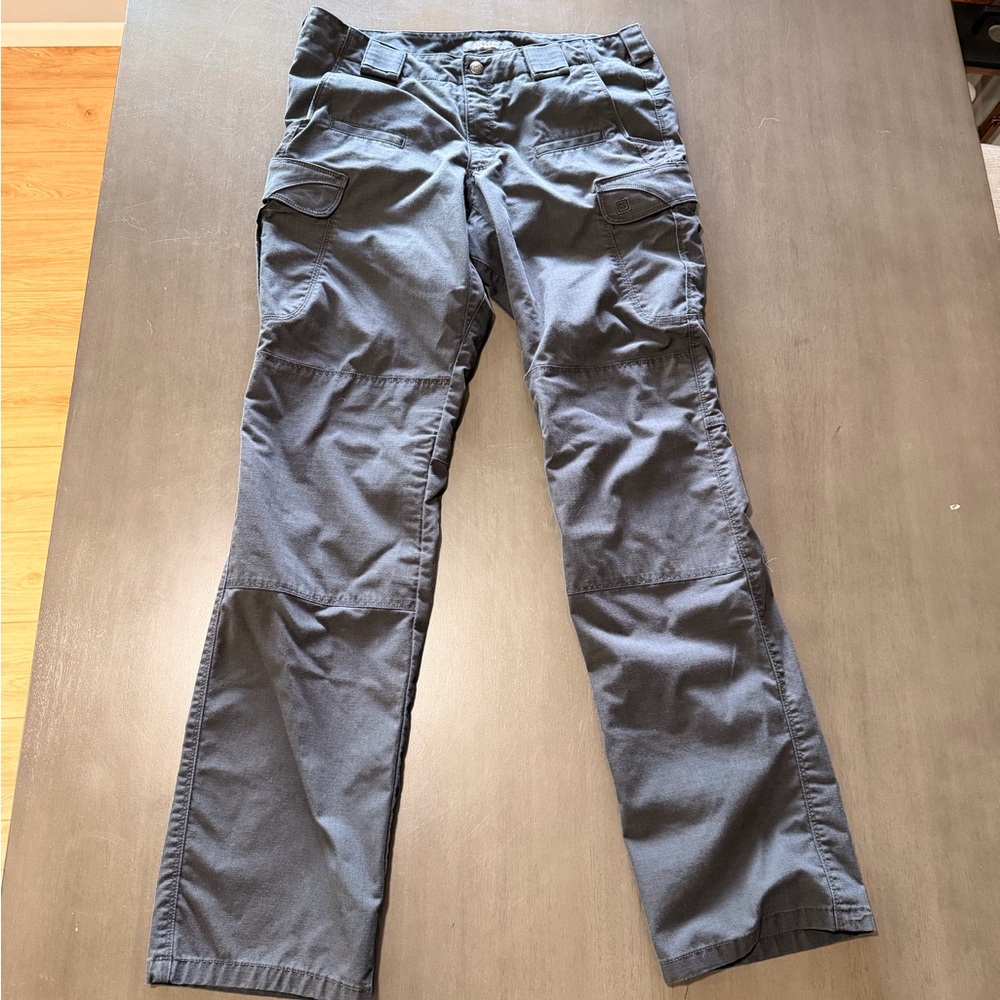 Black 5.11 tactical Stryke style pants, women’s size 12 long